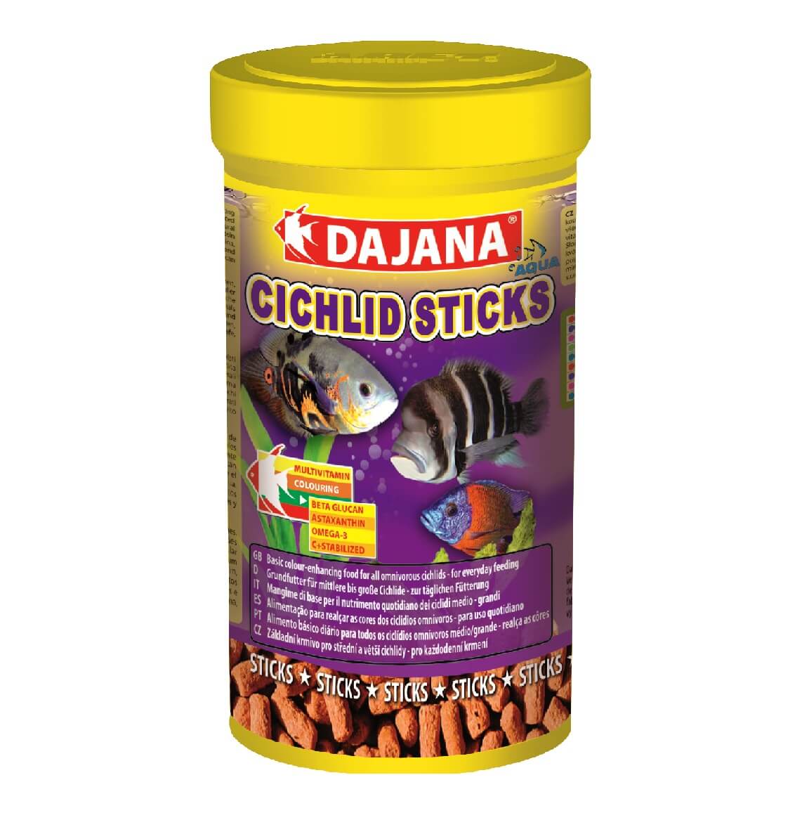 Cichlid Sticks 250ml/80g